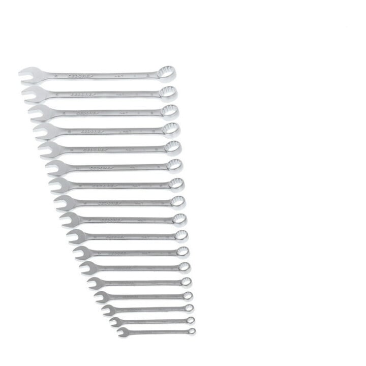 Gedore ringsteeksleutelset  17 delig UD profiel 6-22 mm