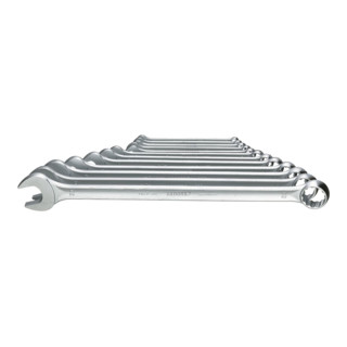 Gedore ringsteeksleutelset, extra lang, 12 delig 10-32 mm