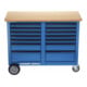 Gedore Rollwerkbank, 1,25 m breit, mit 14 Schubladen