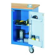 Gedore Rollwerkbank mit 7 Schubladen und Schraubstock-2