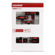 Gedore Rouge 2K-T-Handle Tournevis Set Hex 2.5-8mm-4