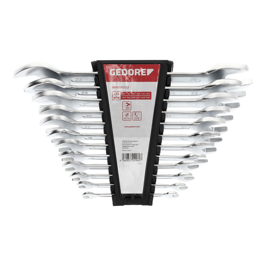 Gedore Rouge double jeu de clés à fourche SW 6-32mm 12 pcs