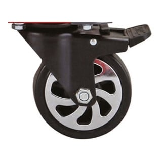 Gedore Roulette pivotante avec frein pour servante d’atelier WINGMAN R20902009