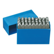 Gedore 2201-6 Schlagbuchstaben 27-teilig