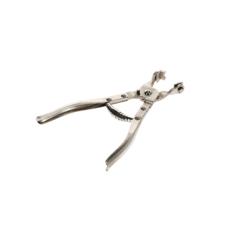 Gedore Schlauchklemmenzange für Federbandschellen, drehbar, Schlauchschellenzange für VAG-Fahrzeuge, KFZ/Industrie, 132-2