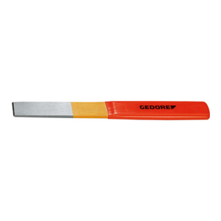 Gedore Schlitzmeißel flachoval, mit Plastikgriff 240x26x7 mm