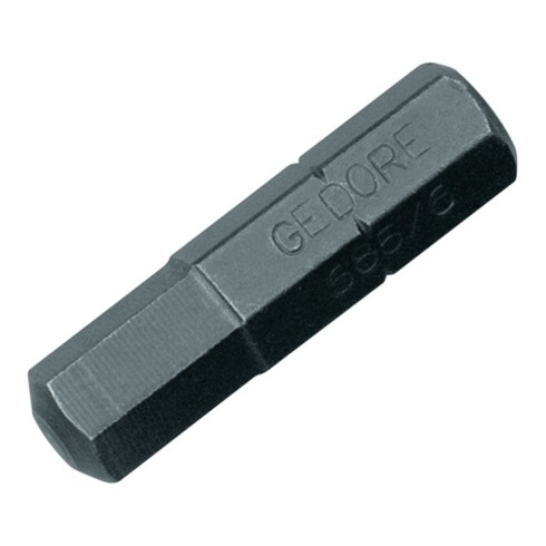 Gedore Schraubendreherbit 1/4", Vorteilspack 5-tlg, Innen-6-kant 10 mm