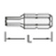 Gedore Schraubendreherbit 1/4", Vorteilspack 5-tlg, Innen-6-kant 10 mm-4