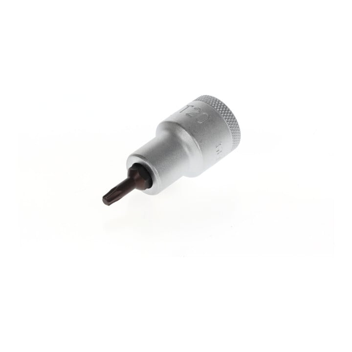 Gedore Schraubendrehereinsatz Bit Innen-TX, kurz, T20, SW 3,86 mm, 1/2" 12,5 mm, Schraubenziehereinsatz, Werkzeug, ITX 19 T20