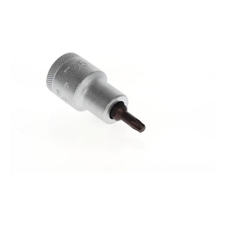 Gedore Schraubendrehereinsatz Bit Innen-TX, kurz, T25, SW 4,43 mm, 1/2" 12,5 mm, Schraubenziehereinsatz, Werkzeug, ITX 19 T25