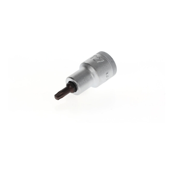 Gedore Schraubendrehereinsatz Bit Innen-TX, kurz, T27, SW 4,99 mm, 1/2" 12,5 mm, Schraubenziehereinsatz, Werkzeug, ITX 19 T27