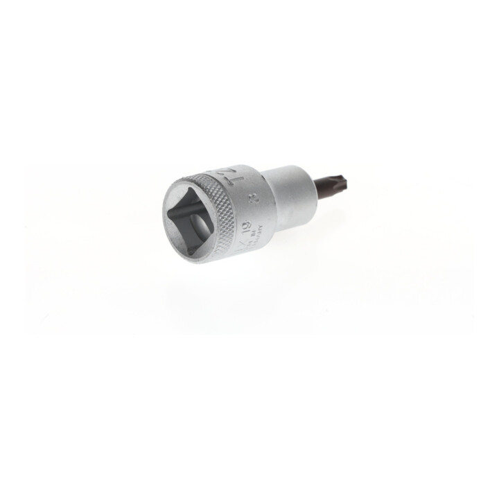 Gedore Schraubendrehereinsatz Bit Innen-TX, kurz, T27, SW 4,99 mm, 1/2" 12,5 mm, Schraubenziehereinsatz, Werkzeug, ITX 19 T27