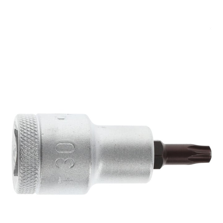 Gedore Schraubendrehereinsatz Bit Innen-TX, kurz, T30, SW 5,52 mm, 1/2" 12,5 mm, Schraubenziehereinsatz, Werkzeug, ITX 19 T30
