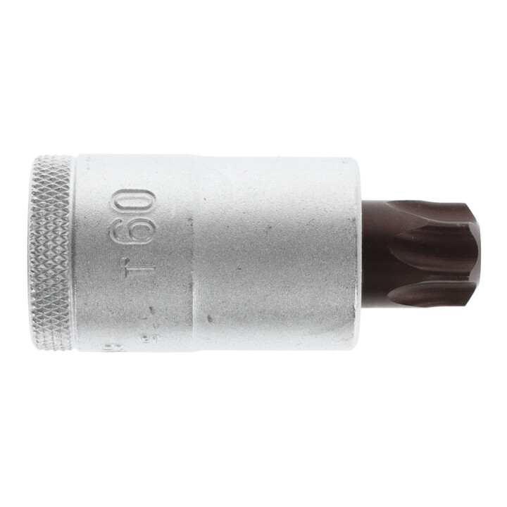 Gedore Schraubendrehereinsatz Bit Innen-TX, kurz, T60, SW 13,25 mm, 1/2" 12,5 mm, Schraubenziehereinsatz, Werkzeug, ITX 19 T60