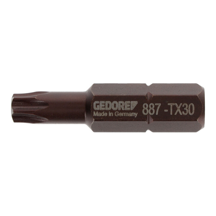 Gedore Schraubendrehereinsatz Bit Innen-TX, SW T30, 5/16", 8 mm, Schraubenziehereinsatz, Werkzeug, 887 TX T30