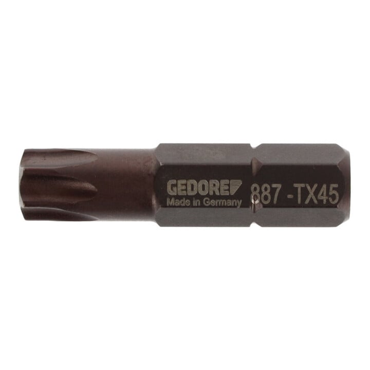 Gedore Schraubendrehereinsatz Bit Innen-TX, SW T45, 5/16", 8 mm, Schraubenziehereinsatz, Werkzeug, 887 TX T45