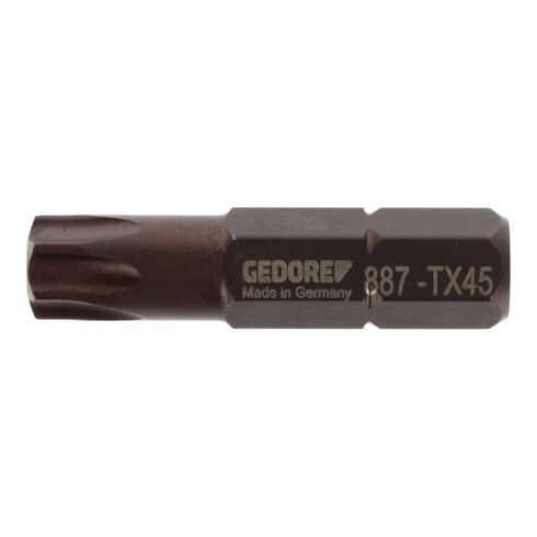 Gedore Schraubendrehereinsatz Bit Innen-TX, SW T45, 5/16", 8 mm, Schraubenziehereinsatz, Werkzeug, 887 TX T45