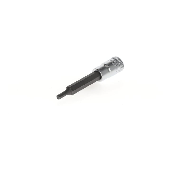 Gedore Schraubendrehereinsatz Bit Innensechskant, lang, SW 3 mm, 1/4" 6,3 mm, Schraubenziehereinsatz, Werkzeug, IN 20 L3-60