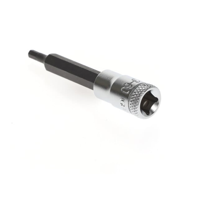 Gedore Schraubendrehereinsatz Bit Innensechskant, lang, SW 3 mm, 1/4" 6,3 mm, Schraubenziehereinsatz, Werkzeug, IN 20 L3-60