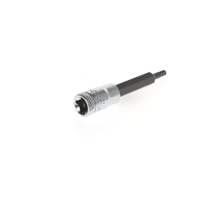 Gedore Schraubendrehereinsatz Bit Innensechskant, lang, SW 3 mm, 1/4" 6,3 mm, Schraubenziehereinsatz, Werkzeug, IN 20 L3-60