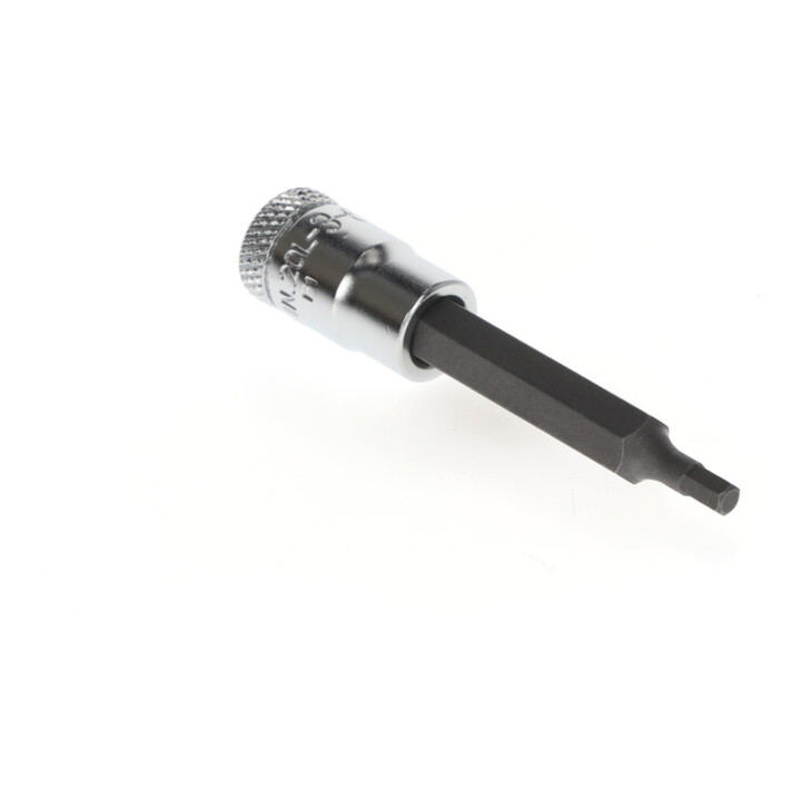Gedore Schraubendrehereinsatz Bit Innensechskant, lang, SW 3 mm, 1/4" 6,3 mm, Schraubenziehereinsatz, Werkzeug, IN 20 L3-60