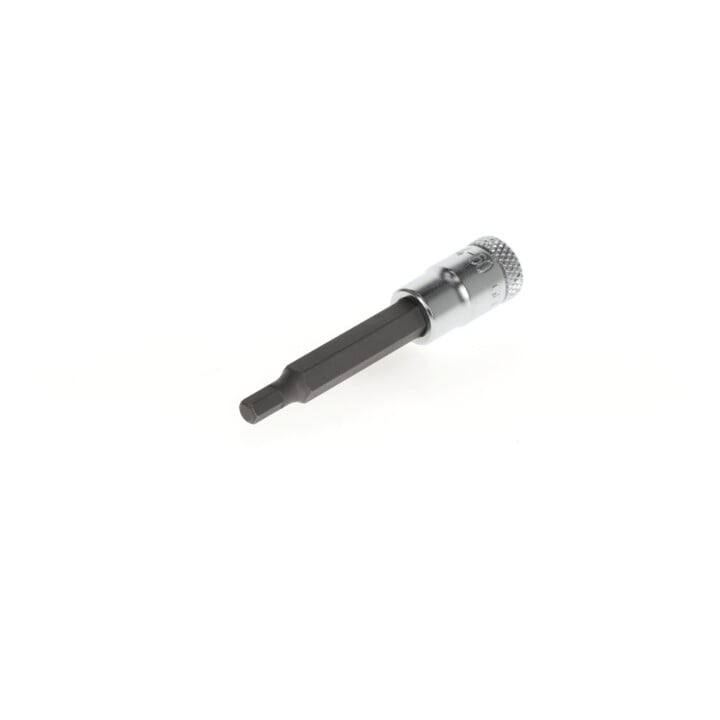 Gedore Schraubendrehereinsatz Bit Innensechskant, lang, SW 4 mm, 1/4" 6,3 mm, Schraubenziehereinsatz, Werkzeug, IN 20 L4-60