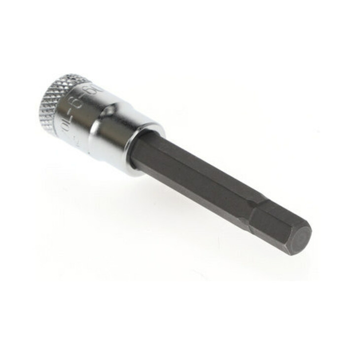 Gedore Schraubendrehereinsatz Bit Innensechskant, lang, SW 6 mm, 1/4" 6,3 mm, Schraubenziehereinsatz, Werkzeug, IN 20 L6-60