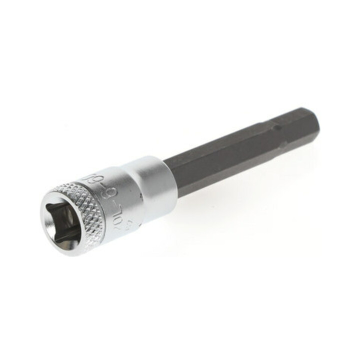 Gedore Schraubendrehereinsatz Bit Innensechskant, lang, SW 6 mm, 1/4" 6,3 mm, Schraubenziehereinsatz, Werkzeug, IN 20 L6-60