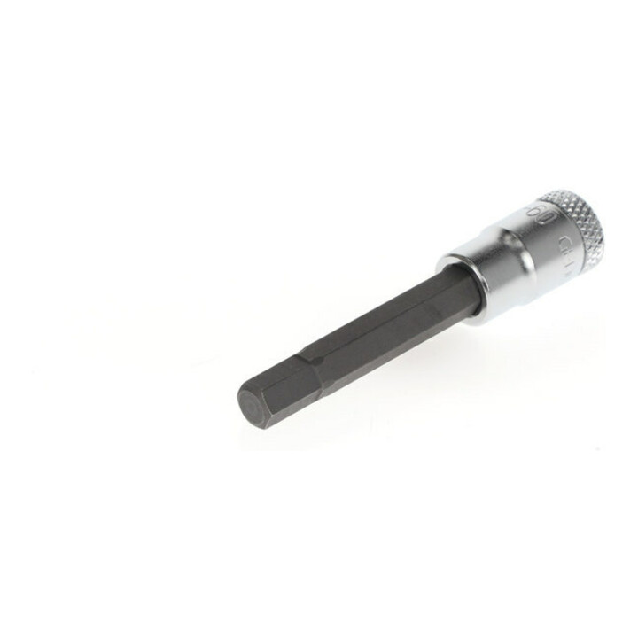 Gedore Schraubendrehereinsatz Bit Innensechskant, lang, SW 6 mm, 1/4" 6,3 mm, Schraubenziehereinsatz, Werkzeug, IN 20 L6-60