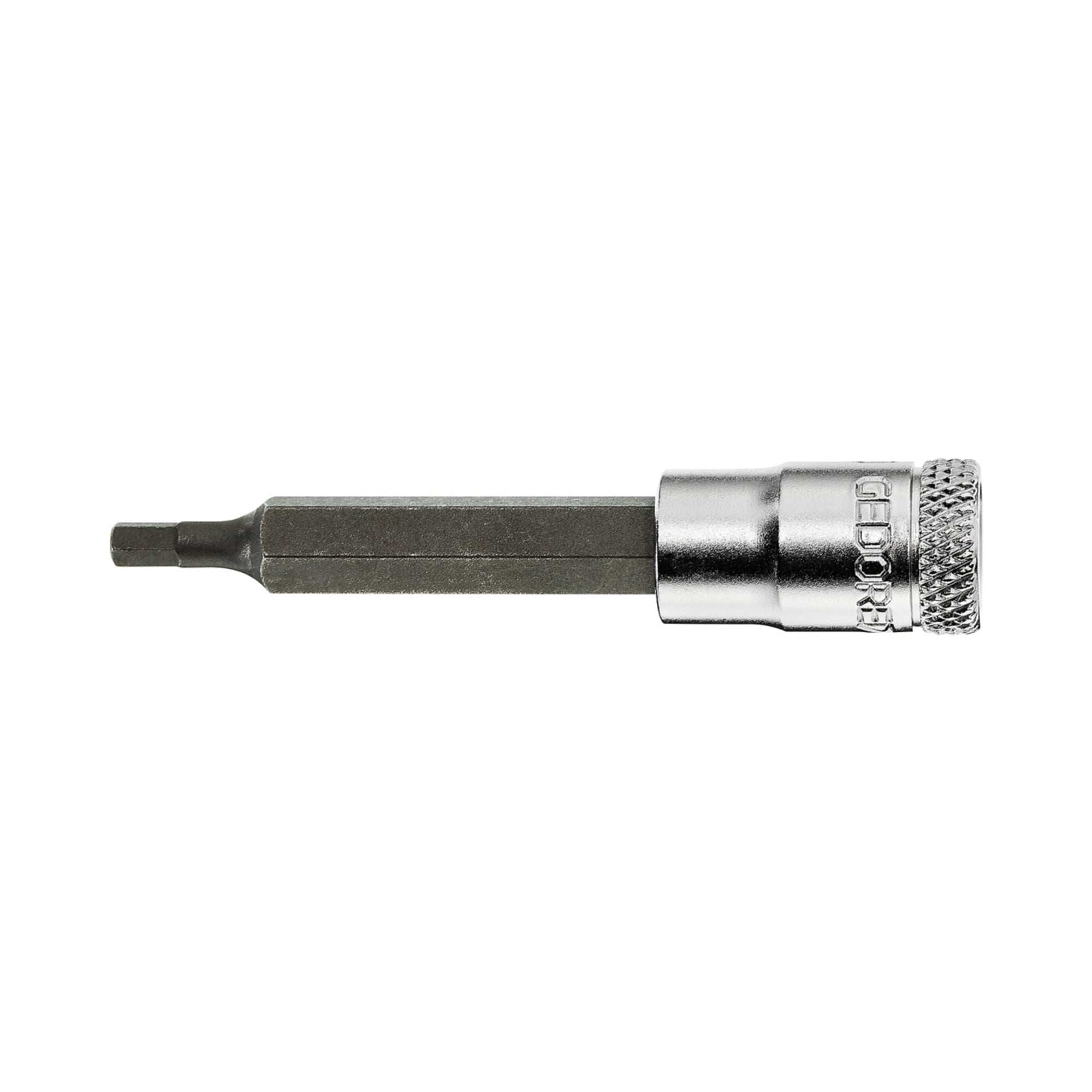 Gedore Schraubendrehereinsatz Bit Innensechskant, lang, SW 8 mm, 1/4" 6,3 mm, Schraubenziehereinsatz, Werkzeug, IN 20 L8-60
