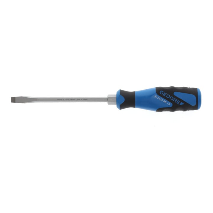 Gedore Schroevendraaier Sleuf met slagkap, 3-componenten handgreep, 270 mm, 2154SK 8