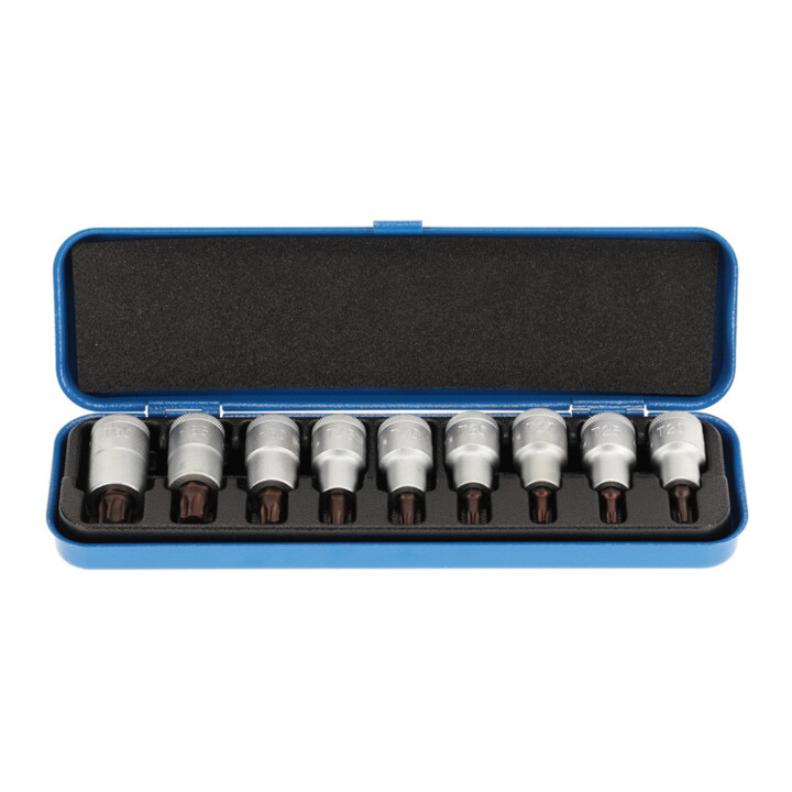 Gedore Schroevendraaierset 1/2" 9 delig Binnen TX T20-60
