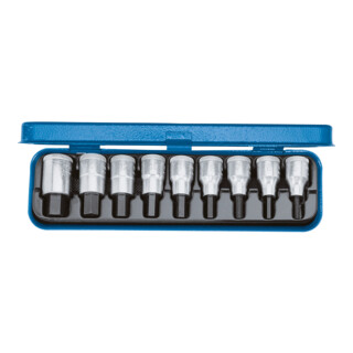 Gedore schroevendraaierset 1/2, 9 delig, inbus (inch)''