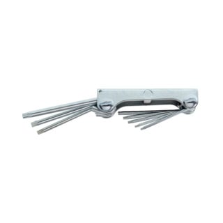 Gedore SCL 43 TX-80 Winkelschraubendreher-Satz im Clip 8-teilig TX T9-T40