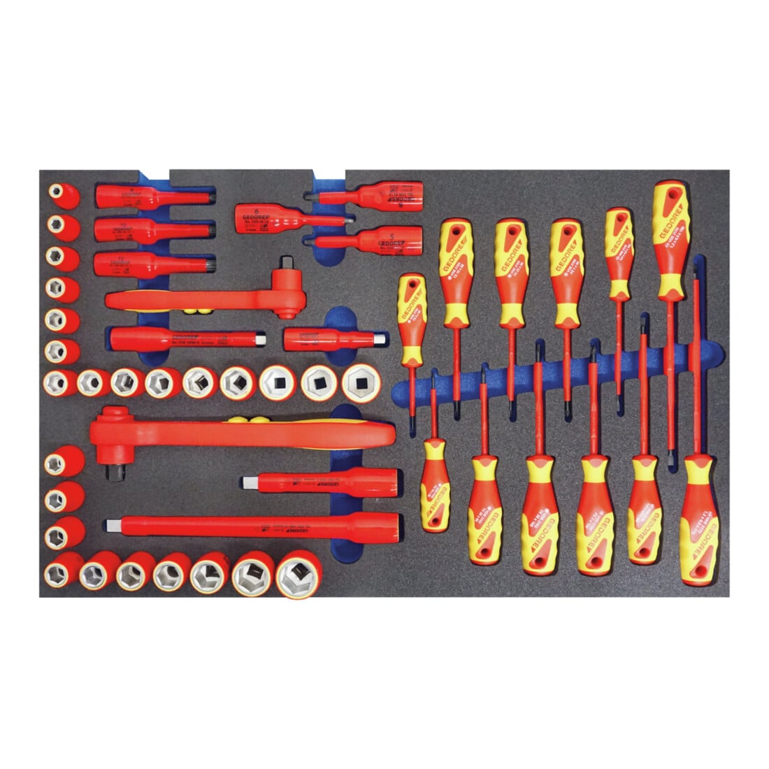 Gedore Servante d’atelier 103 pièces assortiment Hochvolt VDE