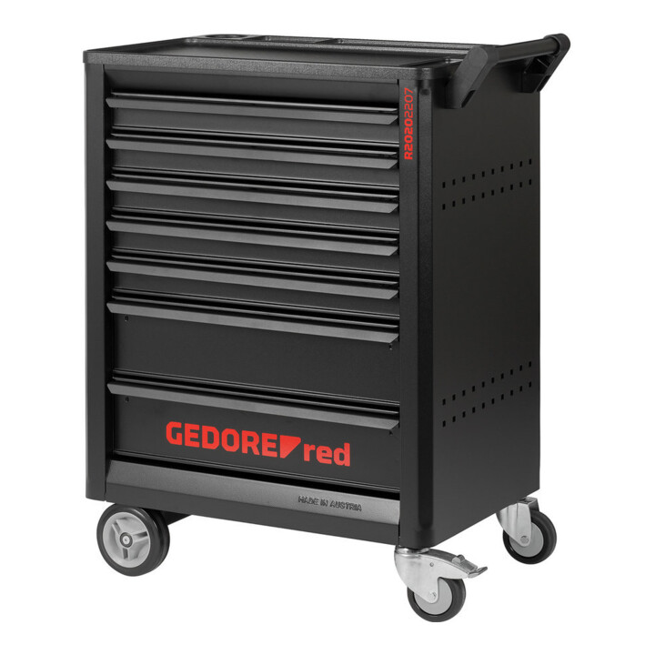 GEDORE Servante d’atelier GEDMaster 999 × 790 × 470 mm noir GedoreRED
