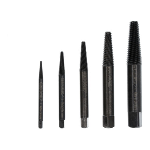 Gedore Set 5 pezzi estrattori viti M3-M18 8551-55
