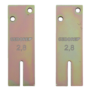 Gedore Set adattatori 2,8 mm