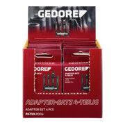 Gedore Set adattatori display 4 pezzi 10 pezzi-1