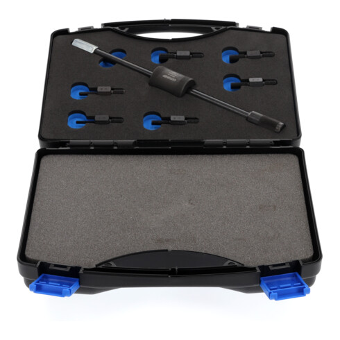 Gedore Set adattatori filettati con martello scorrevole, per applicazioni 1 foro, 6 adattatori M10-M4 a M10-M12, 1.81/K-1