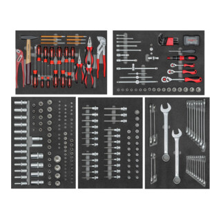 Gedore Set attrezzi 5x moduli CT, 273 pezzi