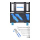 Gedore Set chiavi a cricchetto con chiave a pinza, 7 RA 183-4