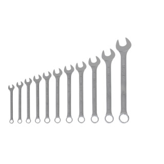 Gedore Set chiavi combinate a occhiello, 12 pz, 8-22 mm, 15° angolato, 12 facce, profilo UD, 7-011