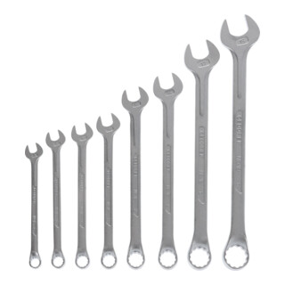 Gedore Set chiavi combinate a occhiello, 8 pezzi, SW 8-19 mm, piegate, 12 lati, profilo UD, set chiavi, 1 B-080