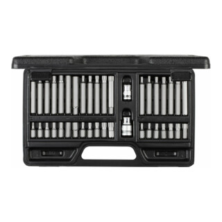 Gedore Set de 40 embouts 10 mm TX+XZN+6 pans R35003040