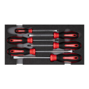 Gedore Set de tournevis PZ+SL 2/6 module CT, 6 pièces R22150014-1