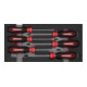 Gedore Set de tournevis TX 2/6 CT-modul 6 pièces R22150015-1