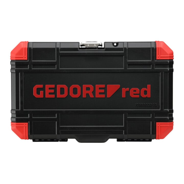 Gedore Set d'embouts de tournevis 1/2" T30-T70 E10-E24 16 pièces GedoreRED