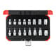 Gedore Set d'embouts de tournevis 1/2" T30-T70 E10-E24 16 pièces GedoreRED