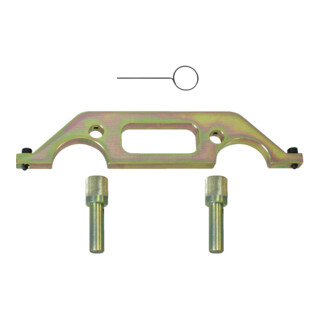 Gedore Set di attrezzi per bloccaggio Opel 2.2 16V